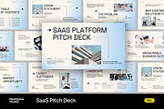 Gradient SaaS Pitch Deck GSL, a Presentation Template by Neermana (Thumbnail 1 of 4)