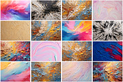 Oil Paint Texture Background, a Texture Graphic by Forhadx5 (Thumbnail 2 of 7)