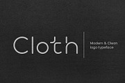 Cloth, a Sans Serif Font by Ridha-38.lineart (Thumbnail 1 of 13)