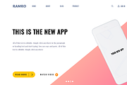 Ramro Web UI Kit - Header, an UI Kit Template by Danfe Designs (Thumbnail 7 of 11)