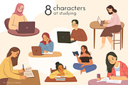 Back to school vector clipart, a Graphic by Heartwarming Art (Thumbnail 3 of 13)
