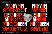 Forten Display, a Sans Serif Font by Jetsmax® Studio (Thumbnail 6 of 10)