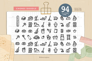 Doodle Drawing Chores