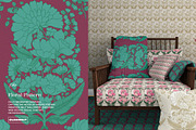 Paisley Floral Ornamental Pattern, a Pattern Graphic by likorbut (Thumbnail 4 of 13)