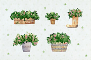Gardening tools illustration. Bunny, a Decorative Illustration by Anna Kopylova (Thumbnail 4 of 8)