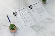 CV Resume Template, a Resume Template by Art Design Shop (Thumbnail 1 of 6)