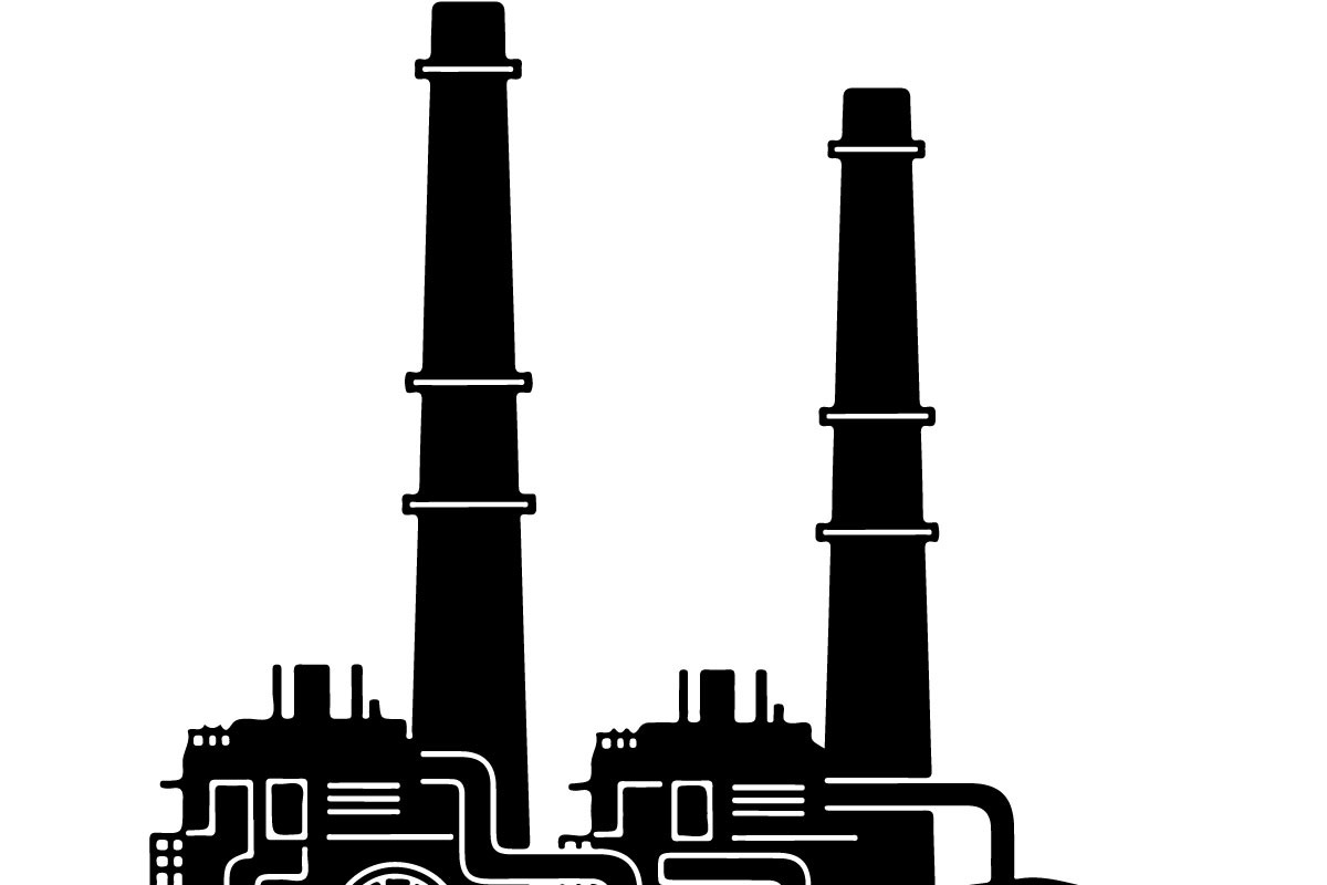 Industrial Factory Silhouette Bundle, an Illustration by Designs_River (Photo 38 of 45)