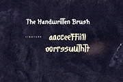 QillurTriva - Handwritten Brush Font, a Handwritten Font by Dhabee (Thumbnail 7 of 7)