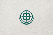 Minimalist Medical with Globe Logo, a Branding & Logo Template by Luxury Logos (Thumbnail 4 of 4)