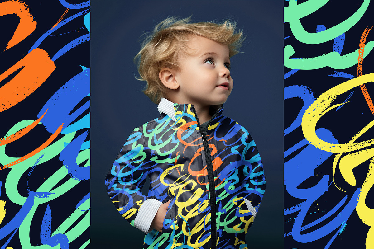 Colorful Loops, a Pattern Graphic by MalyskaStudio (Photo 8 of 11)