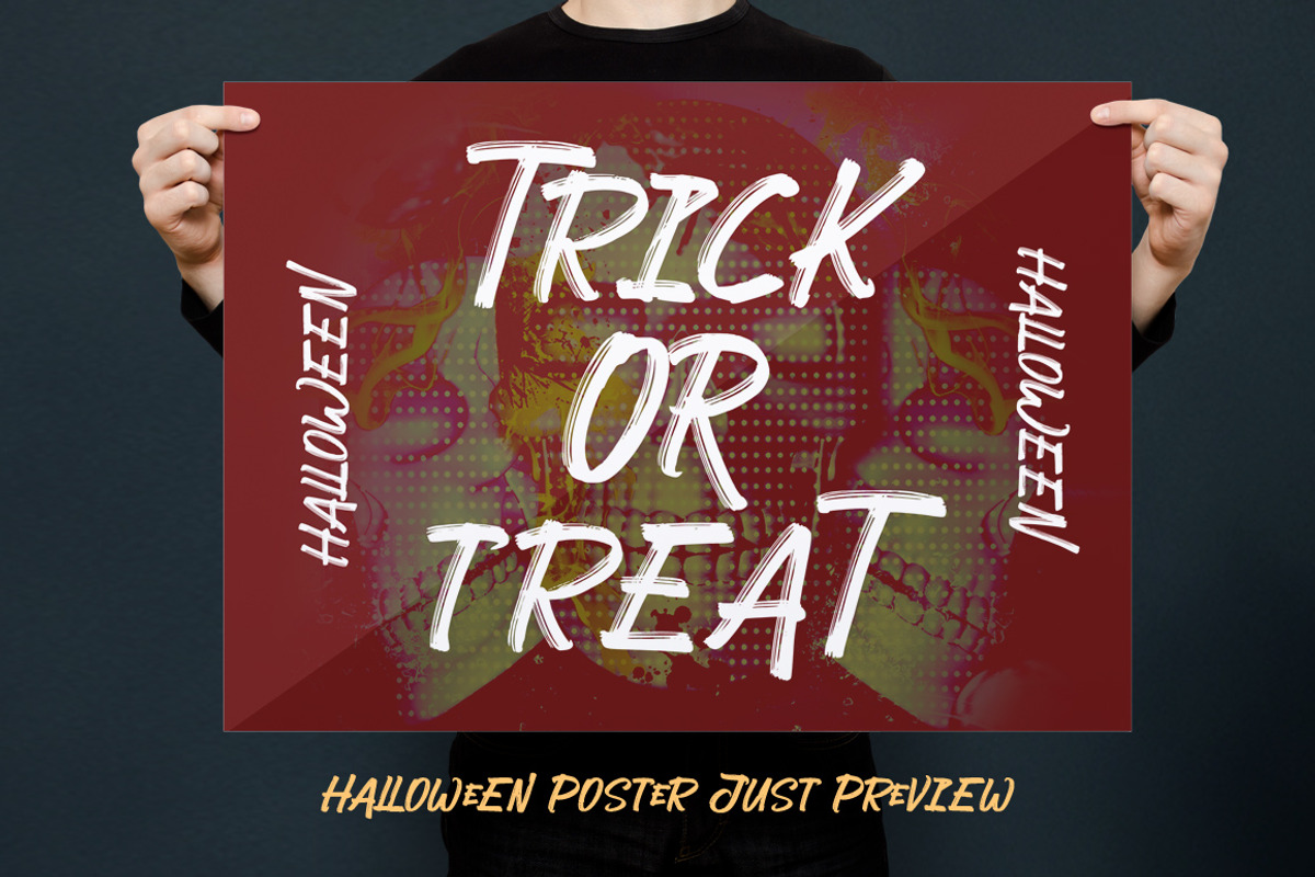 Button Grinder - Display Font, a Script Font by FHFont (Photo 7 of 10)