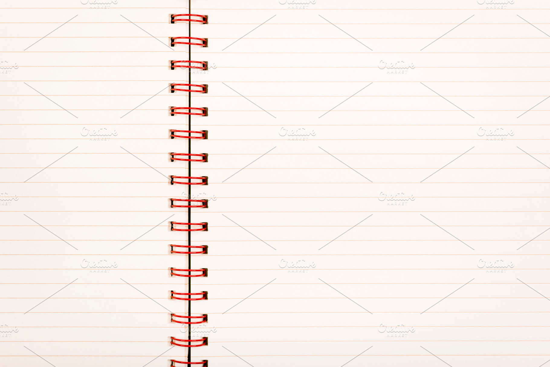 Lined Paper Notebook, a Background Photo by THP Creative