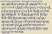 Resilient Essence - Elegant Font, a Serif Font by 177Studio (Thumbnail 8 of 8)