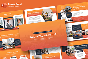 Business Startup - PowerPoint, a Presentation Template by artchiles_design