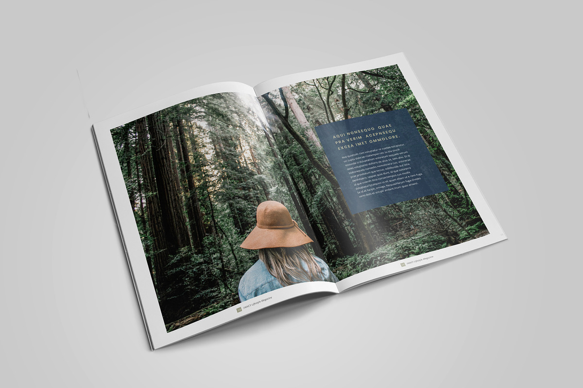 Fashion Lifestyle Magazine/LookBook, a Magazine Template by Layout Design (Photo 13 of 13)