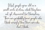 Monday | Script Font, a Handwritten Font by Scratchones (Thumbnail 6 of 9)