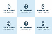 Letters NDD ODD PDD QDD RDD SDD Logo, a Branding & Logo Template by Pray Art Design Studio (Thumbnail 1 of 2)