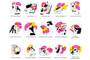 Clean set of business illustrations, a Person Illustration by StonePic (Thumbnail 3 of 3)
