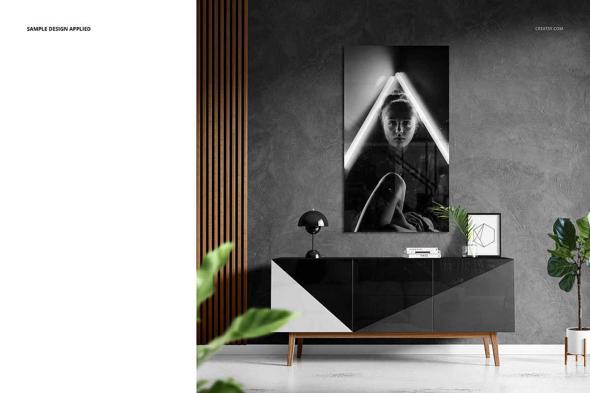 Aluminium Metal Print Mockup Scene, a Household Mockup by Creatsy (Photo 7 of 12)