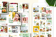 Foodie - Food Instagram Template, a Social Media Template by Designspace (Thumbnail 7 of 8)