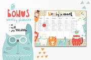 Nursery Art Funny Cats, an Animal Illustration by Nursery Art (Thumbnail 8 of 10)