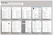 Rise & Grind-Resume & letter Bundle, a Resume Template by careerboutique (Thumbnail 2 of 6)