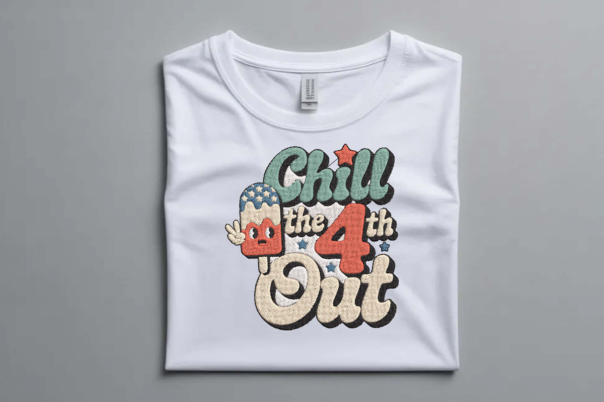 Chill the 4th Out Retro Popsicle, an Illustration by Purpose Ekbal (Photo 3 of 3)