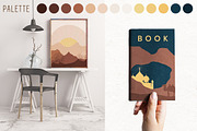 Desert - Boho Landscape Creator, an Animal Illustration by KomannaArt (Thumbnail 2 of 10)