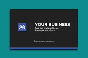 Clean Professional Business Card