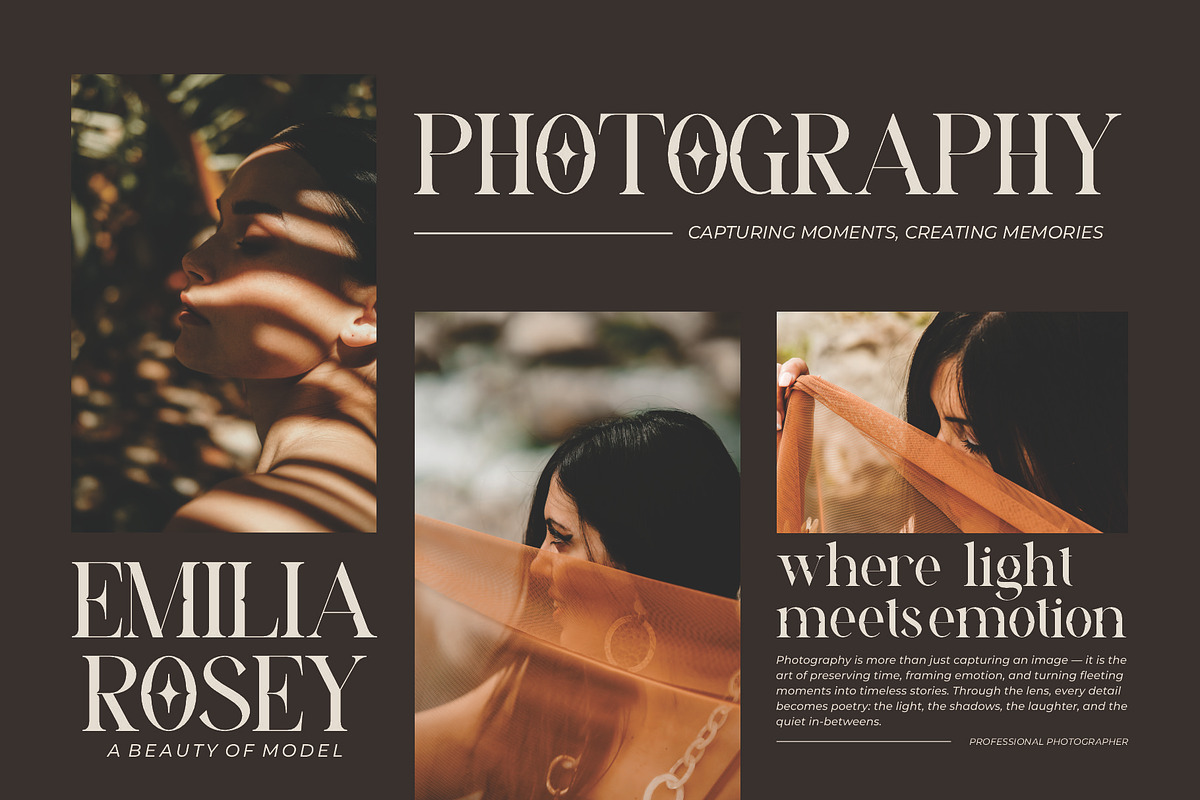 Rachia || Modern Stylish Serif Font, a Serif Font by Ermedia Studio (Photo 8 of 10)