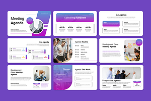 Meeting Agenda - PowerPoint Template