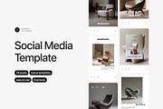Furniture Sale Social Media Kit, a Templates & Theme by venuagency (Thumbnail 1 of 6)