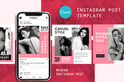 Canva Instagram Post Template Pinkan, a Social Media Template by Lythcreative (Thumbnail 2 of 5)