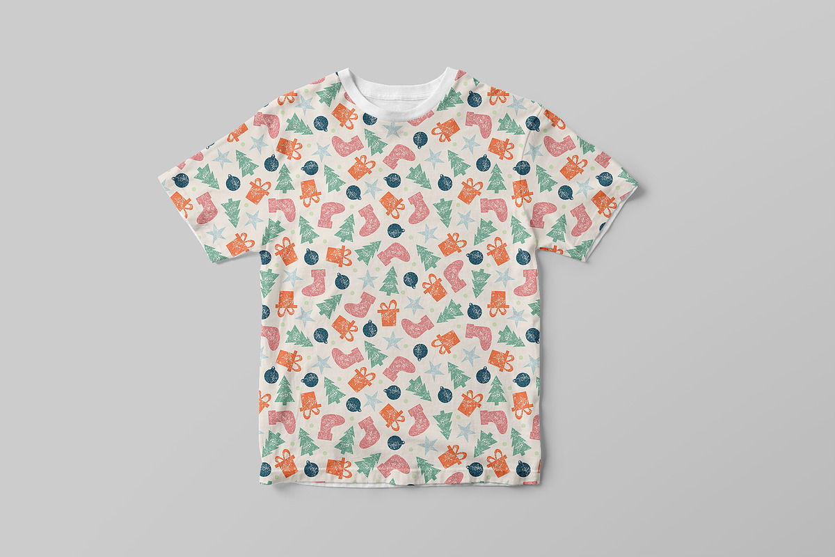 Vector Christmas Pattern Set (Sale), a Pattern Graphic by Chloe's Illustrations (Photo 6 of 10)
