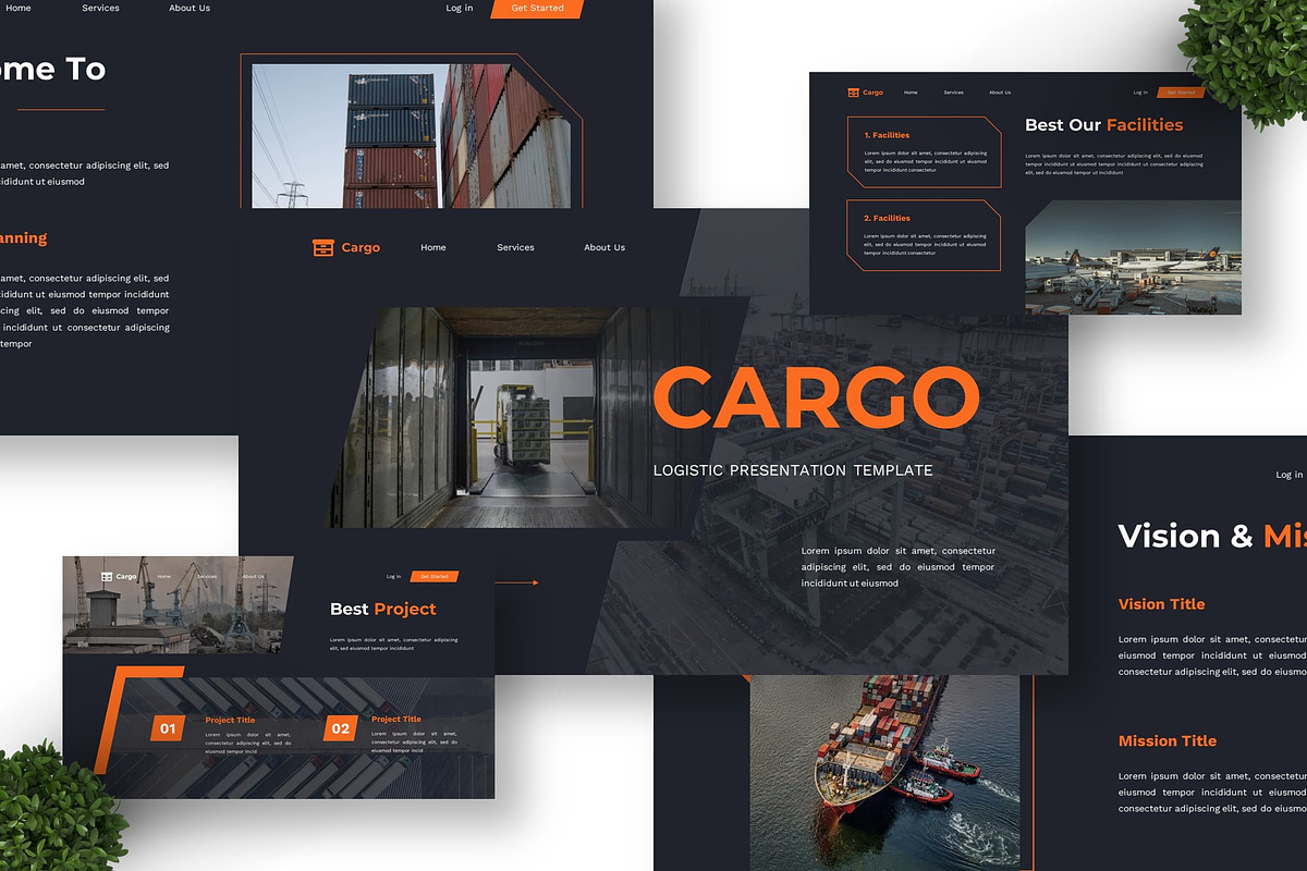 Cargo - Logistic Keynote preview 2