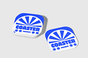 Coaster Mockup 2 Scenes, a Household Mockup by graphicsauce (Thumbnail 4 of 4)