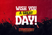 Strikeoff – Rough Display Font, a Slab Serif Font by Almarkhatype (Thumbnail 3 of 8)