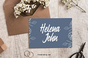 Preteoria Script, a Script Font by edukka (Thumbnail 9 of 10)