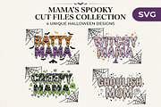 Spooky Mama Halloween SVG Cut Files, an Object Graphic by NH graphic (Thumbnail 1 of 3)