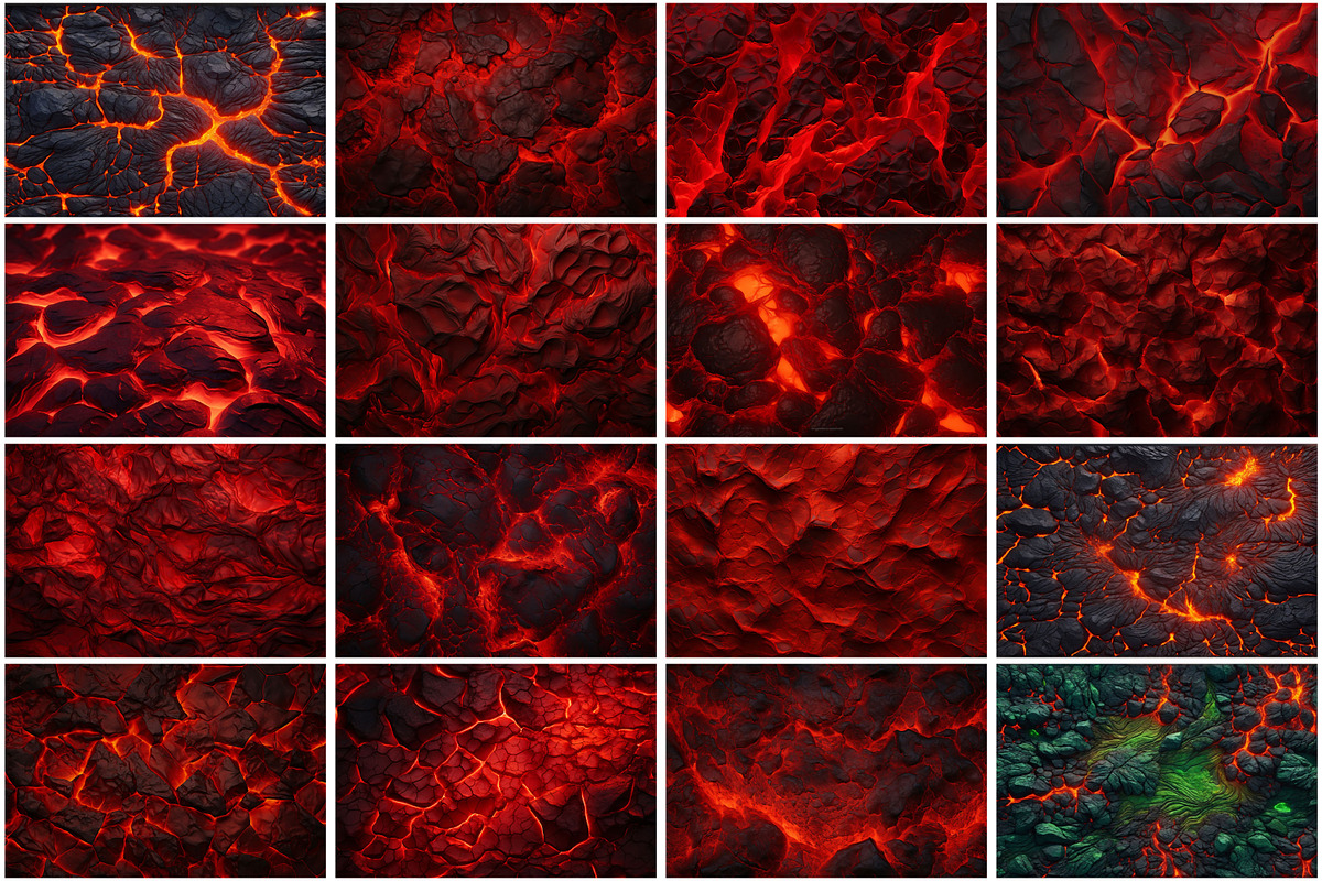 Lava Texture Background, a Texture Graphic by Forhadx5 (Photo 7 of 8)