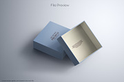 Square Rigid Two-Piece Box Mockup, a Packaging Mockup by Sheikhadesign (Thumbnail 6 of 11)