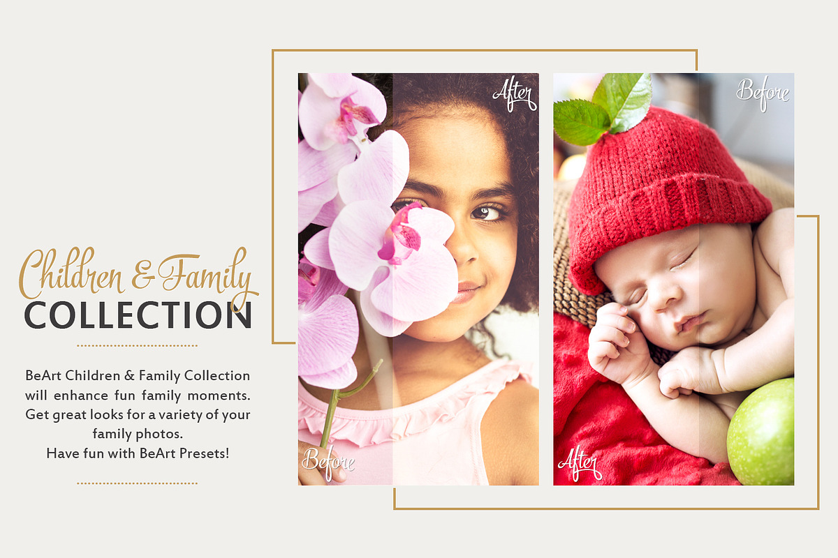 Family & Children Lightroom Presets, an Action Add-On by BeArt-Presets (Photo 3 of 5)