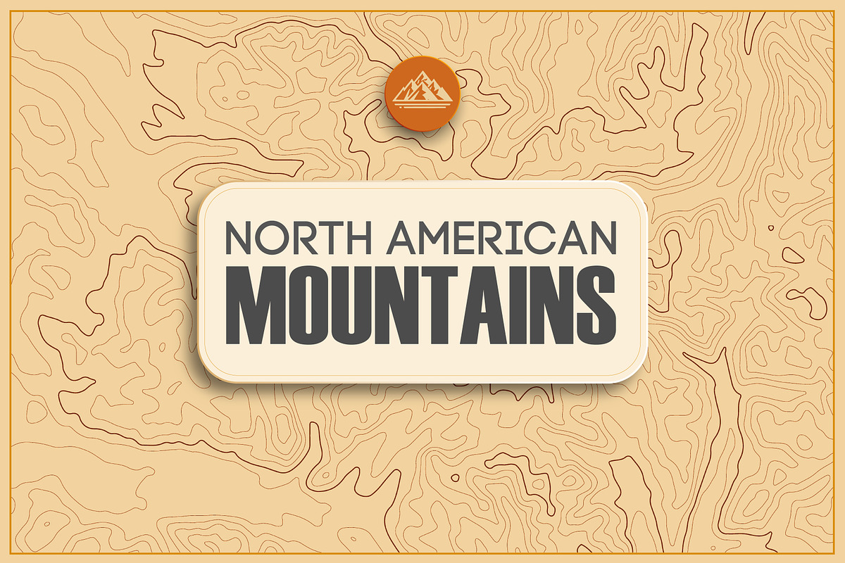 North American Mountains Set, a Texture Illustration by RDShop (Photo 1 of 7)