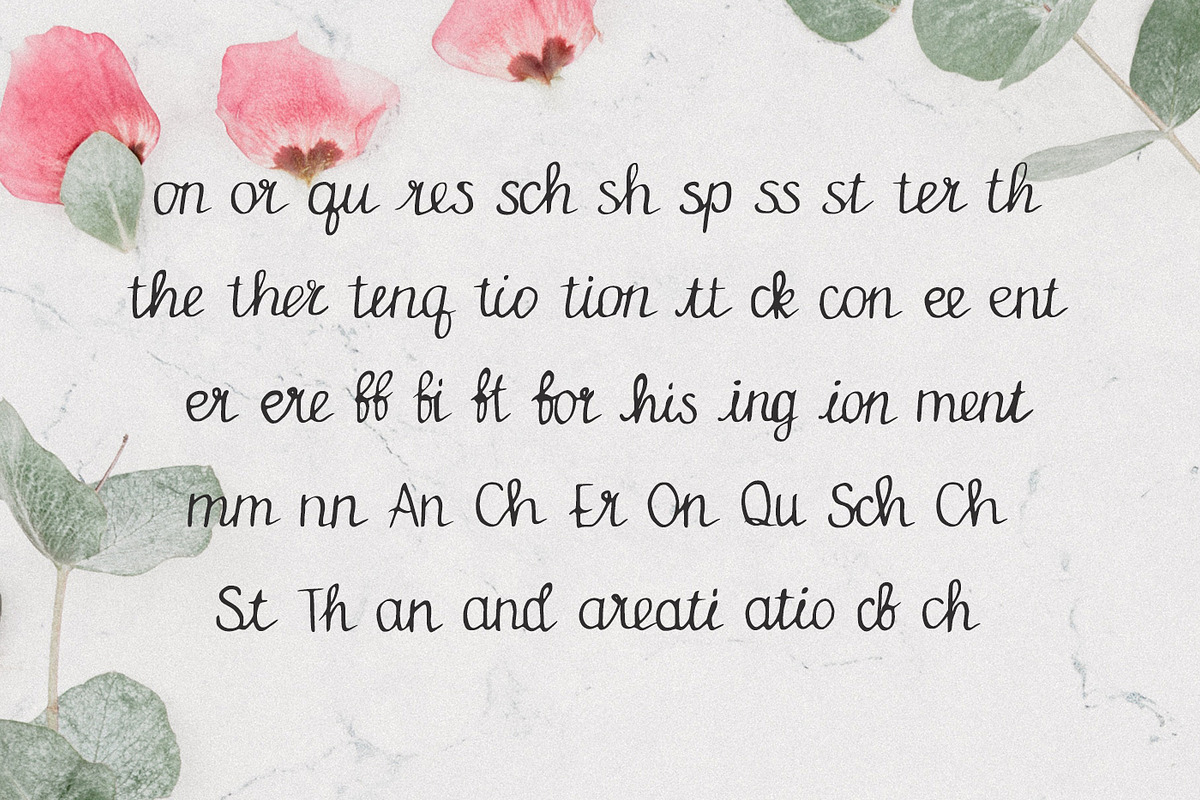 Magnolia Font preview 5