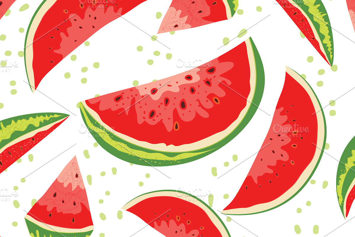 Watermelon on white background., an Object Graphic by Olgaart (Photo 4 of 5)