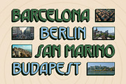 Jacelon Rounded 3D, a Sans Serif Font by Craft Supply Co. (Thumbnail 3 of 8)