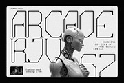 Hypetune - Sleek Futuristic Font, a Serif Font by Invasi Studio (Thumbnail 4 of 10)