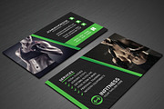 Fitness Business Card, a Business Card Template by Creative_Arts (Thumbnail 4 of 4)