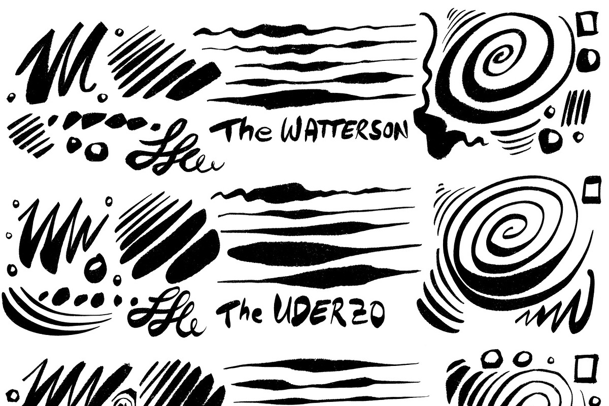 80+ INK, PEN & SKETCH Brushes Bundle, a Brush Add-On by Georg's Procreate Brushes (Photo 13 of 20)