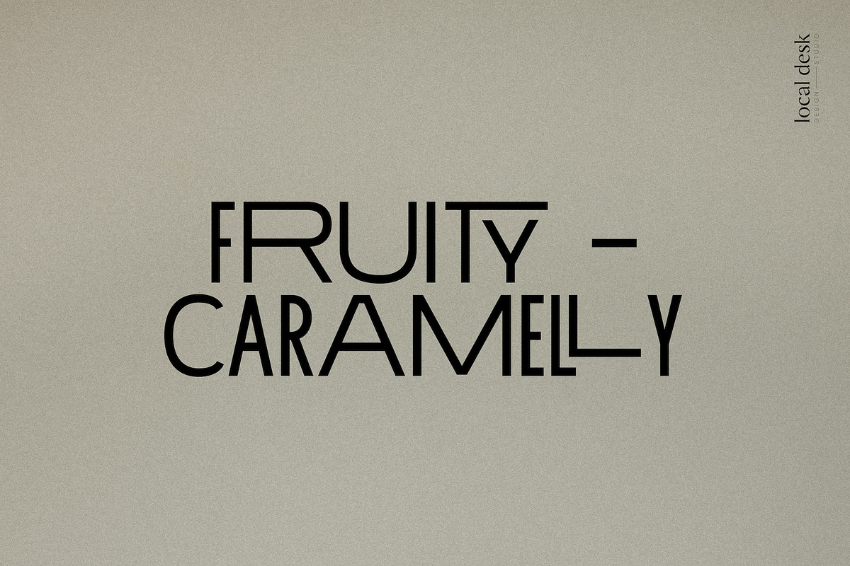 Cougar – Variable Widths Sans, a Sans Serif Font by Local Desk Designstudio (Photo 14 of 19)